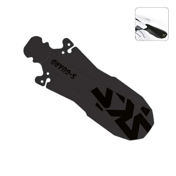 Rear fender S-GUARD - black - black