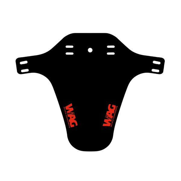FRONT fender - black red - black red