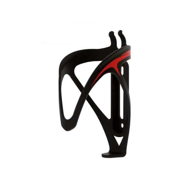 Bottle cage FLY - black red - black red