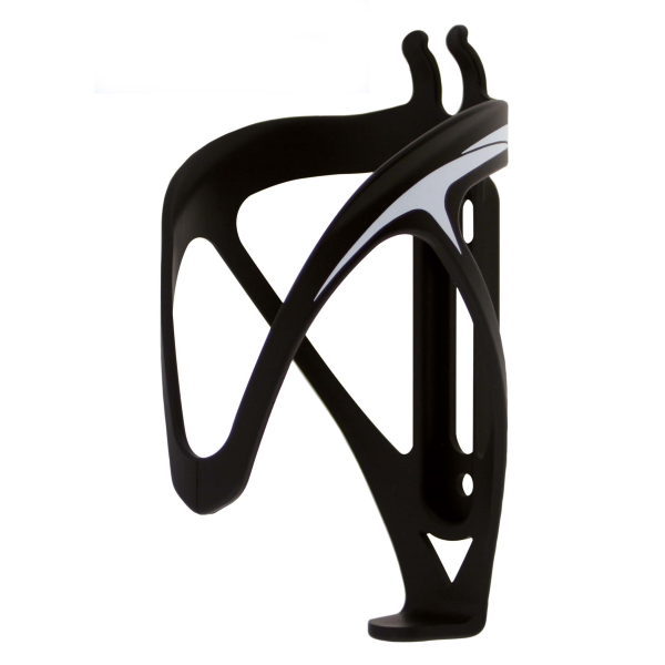 Bottle cage FLY - black white - black white