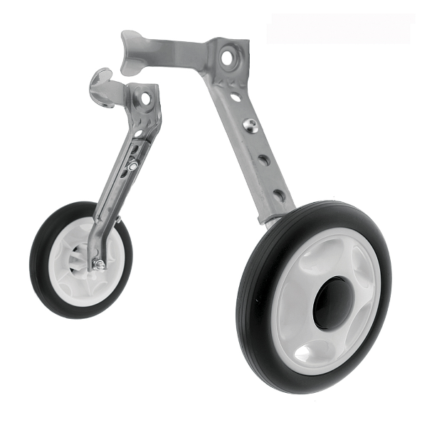 Stabilizzatori regolabili per biciclette con cambio - per biciclette da 16""" a 24""" - per biciclette da 16""" a 24"""