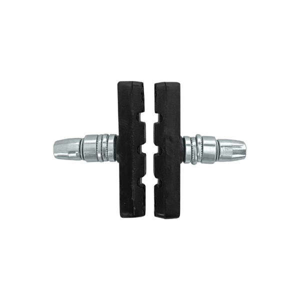 Coppia Pattini freno V-brake a dado 70mm  - 2 pz, simmetrico - 2 pz, simmetrico