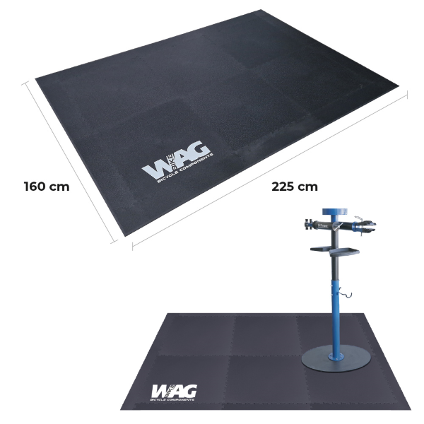 Tapis Absorbant Pour Huile Et Graisse - 60x90 Cm - Antidérapant, Idéal Garage, Atelier, Moto - Facile à Nettoyer - 4