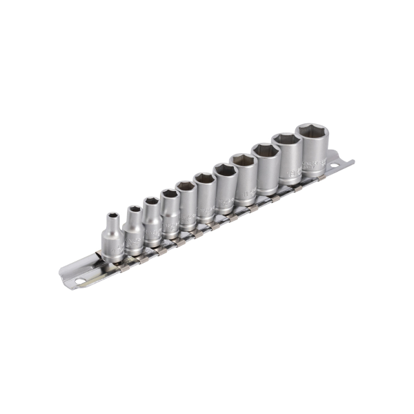 Unior Set bussole 1/4 188H6P11 su binario - 4-14 mm - 4-14 mm