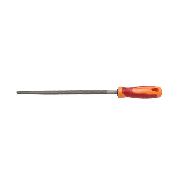 Unior Lima tonda con impugnatura, bastarda 763HB-US - 200 mm - 200 mm