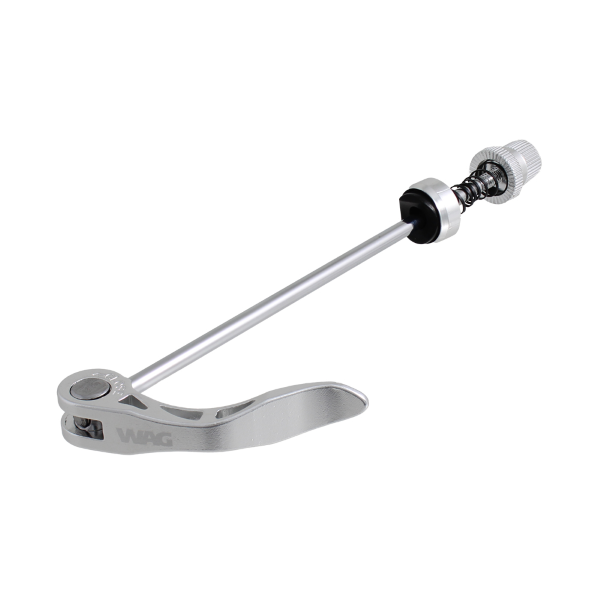 Bloccaggio mozzo posteriore sgancio rapido alluminio - 145 mm, argento - 145 mm, argento