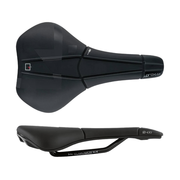 Prologo Sella PROXIM W400 SPORT 153 - Acciaio riciclato, nero - Acciaio riciclato, nero