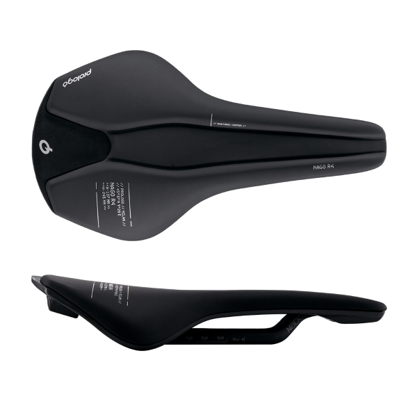 Saddle NAGO R4 137 - TiroX, black - TiroX, black