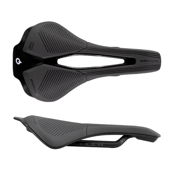 Prologo Sella SCRATCH M5 AGX SLIDE CONTROL 140 PAS MY26 - TiroX, nero - TiroX, nero