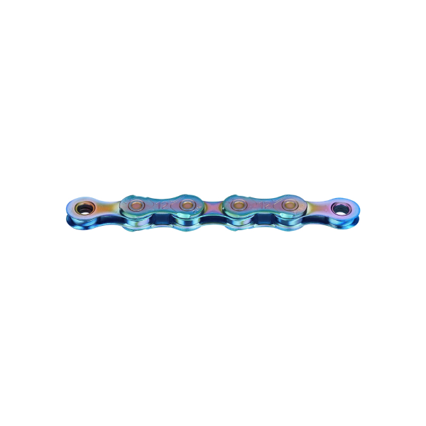 Kmc Catena X12 WAXED AURORA BLUE 12v - 126 maglie, Aurora Blue, rivestimento in cera - 126 maglie, Aurora Blue, rivestimento in cera