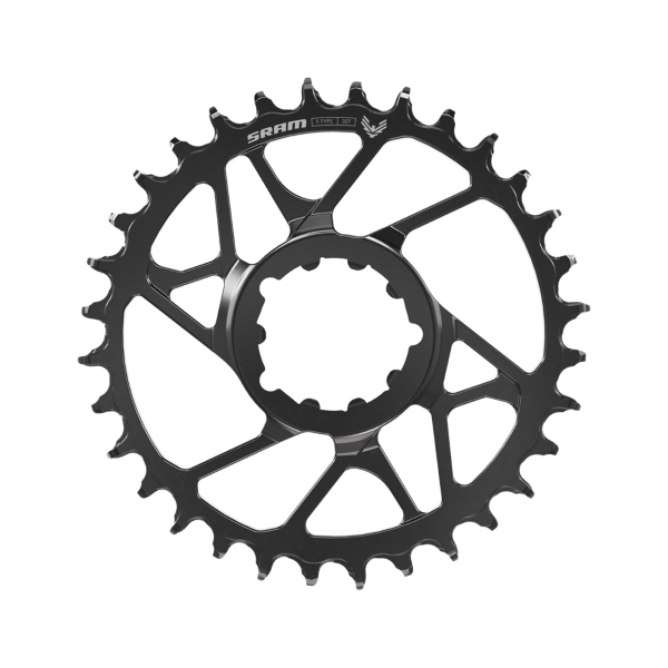 Sram Corona EAGLE 70 TRANSMISSION T-TYPE 3-VITI DIRECT MOUNT 1 X 12V - 32 denti, nero, boost 3 mm offset - 32 denti, nero, boost 3 mm offset